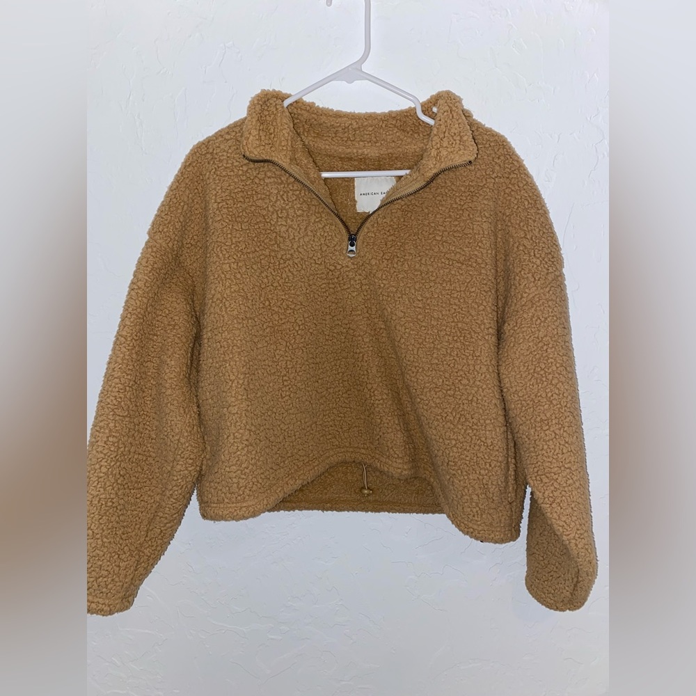 sherpa pullover